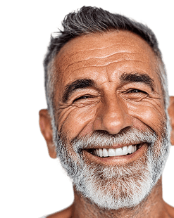 Man smiling