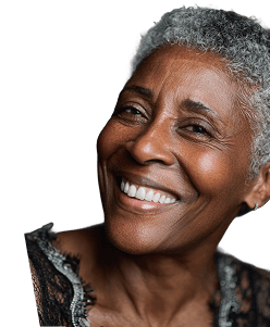 Woman smiling